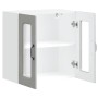 Armario pared cocina puerta de cristal Kalmar gris hormigón en Armarios de cocina | Comprar online en Foru.es