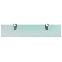 Estantes flotantes 2 unidades vidrio 8 mm 50x10 cm de vidaXL, Estantes y estanterías - Ref: Foro24-3051496, Precio: 33,15 €, ...