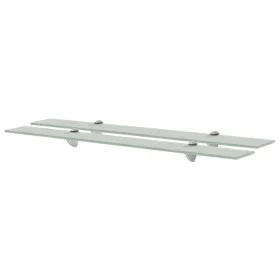 Estantes flotantes 2 unidades vidrio 8 mm 80x10 cm de vidaXL, Estantes y estanterías - Ref: Foro24-3051515, Precio: 31,96 €, ...