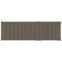 Tumbona de jardín con cojín madera maciza de acacia de vidaXL, Tumbonas - Ref: Foro24-3061337, Precio: 206,80 €, Descuento: %