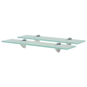 Estantes flotantes 2 unidades vidrio 8 mm 50x20 cm de vidaXL, Estantes y estanterías - Ref: Foro24-3051520, Precio: 38,36 €, ...