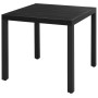 Set de comedor de jardín de 3 piezas PVC ratán negro de vidaXL, Conjuntos de jardín - Ref: Foro24-3060118, Precio: 263,03 €, ...