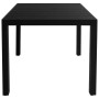 Juego de comedor para jardín 3 piezas negro y marrón de vidaXL, Conjuntos de jardín - Ref: Foro24-3060082, Precio: 295,95 €, ...