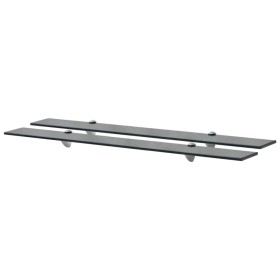 Estantes flotantes 2 unidades vidrio 8 mm 90x10 cm de vidaXL, Estantes y estanterías - Ref: Foro24-3051508, Precio: 41,44 €, ...