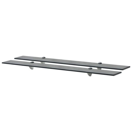 Estantes flotantes 2 unidades vidrio 8 mm 90x10 cm de vidaXL, Estantes y estanterías - Ref: Foro24-3051508, Precio: 41,44 €, ...