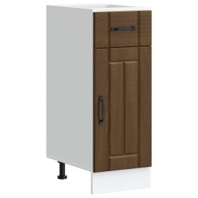 Mueble bajo de cocina Lucca roble marrón en Armarios de cocina | Comprar online en Foru.es