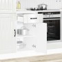 Mueble bajo de cocina Lucca blanca de alto brillo en Armarios de cocina | Comprar online en Foru.es