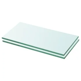 Estantes 2 unidades panel de vidrio transparente 20x30 cm de vidaXL, Estantes y estanterías - Ref: Foro24-3051546, Precio: 19...