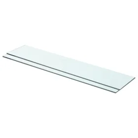 Estantes 2 unidades panel de vidrio transparente 70x15 cm de vidaXL, Estantes y estanterías - Ref: Foro24-3051568, Precio: 27...