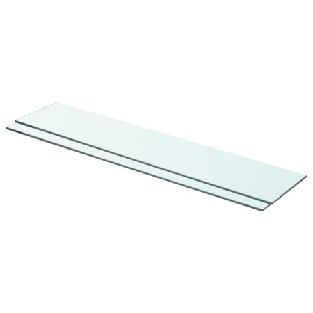 Estantes 2 unidades panel de vidrio transparente 70x15 cm de vidaXL, Estantes y estanterías - Ref: Foro24-3051568, Precio: 27...