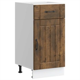 Mueble bajo de cocina Lucca roble ahumado en Armarios de cocina | Comprar online en Foru.es