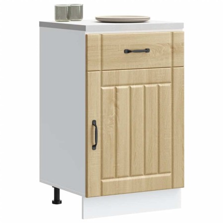 Mueble bajo de cocina Lucca roble sonoma en Armarios de cocina | Comprar online en Foru.es