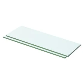 Estantes 2 unidades panel de vidrio transparente 50x12 cm de vidaXL, Estantes y estanterías - Ref: Foro24-3051557, Precio: 27...