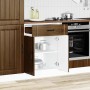 Mueble bajo de cocina Lucca roble marrón en Armarios de cocina | Comprar online en Foru.es