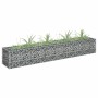 Arriate de gaviones de acero 180x30x30 cm en Macetas y jardineras | Comprar online en Foru.es