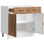 Mueble bajo de cocina Lucca madera vieja en Armarios de cocina | Comprar online en Foru.es