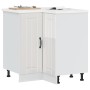 Mueble bajo esquina de cocina Lucca alto brillo blanco en Armarios de cocina | Comprar online en Foru.es