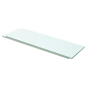 Regale 2 Einheiten transparente Glasscheibe 60x15 cm von vidaXL, Regale und Regale - Ref: Foro24-3051563, Preis: 30,88 €, Rab...