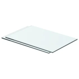 Estantes 2 unidades panel de vidrio transparente 40x20 cm de vidaXL, Estantes y estanterías - Ref: Foro24-3051554, Precio: 25...