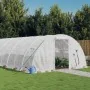 Invernadero con estructura de acero blanco 24 m² 6x4x2 m de vidaXL, Invernaderos - Ref: Foro24-3188073, Precio: 276,63 €, Des...
