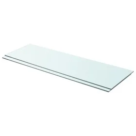 Estantes 2 unidades panel de vidrio transparente 90x30 cm de vidaXL, Estantes y estanterías - Ref: Foro24-3051581, Precio: 51...