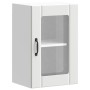Armario pared cocina puerta de cristal Lucca blanca en Armarios de cocina | Comprar online en Foru.es