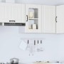 Armario pared cocina puerta de cristal Lucca blanca en Armarios de cocina | Comprar online en Foru.es