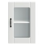 Armario pared cocina puerta de cristal Lucca blanca en Armarios de cocina | Comprar online en Foru.es