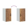 Armario de pared de cocina Lucca madera vieja en Armarios de cocina | Comprar online en Foru.es