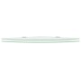 Estantes esquina 2 uds soportes cromados vidrio blanco 25x25 cm de vidaXL, Estantes y estanterías - Ref: Foro24-3051598, Prec...