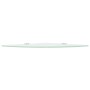 Estantes esquina 2 uds soportes cromados vidrio blanco 25x25 cm de vidaXL, Estantes y estanterías - Ref: Foro24-3051598, Prec...