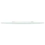 Estantes esquina 2 uds soportes cromados vidrio blanco 25x25 cm de vidaXL, Estantes y estanterías - Ref: Foro24-3051598, Prec...