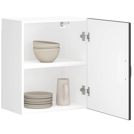 Armario de pared de cocina Lucca madera ingeniería negra en Armarios de cocina | Comprar online en Foru.es