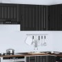 Armario de pared de cocina Lucca madera ingeniería negra en Armarios de cocina | Comprar online en Foru.es