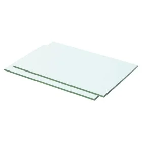 Shelves 2 units transparent glass panel 50x25 cm by vidaXL, Shelves and shelves - Ref: Foro24-3051560, Price: 29,75 €, Discou...