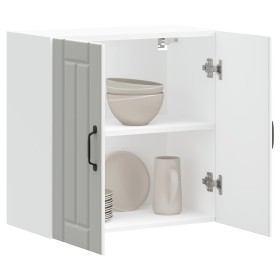 Armario de pared de cocina Lucca madera ingeniería blanca en Armarios de cocina | Comprar online en Foru.es