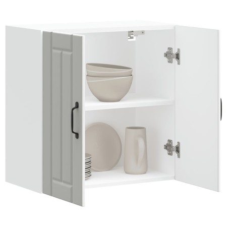 Armario de pared de cocina Lucca madera ingeniería blanca en Armarios de cocina | Comprar online en Foru.es