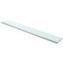 Estantes 2 unidades panel de vidrio transparente 100x12 cm de vidaXL, Estantes y estanterías - Ref: Foro24-3051582, Precio: 2...