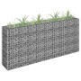 Arriate de gaviones de acero galvanizado 180x30x90 cm en Macetas y jardineras | Comprar online en Foru.es