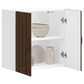 Armario de pared de cocina Lucca roble marrón en Armarios de cocina | Comprar online en Foru.es