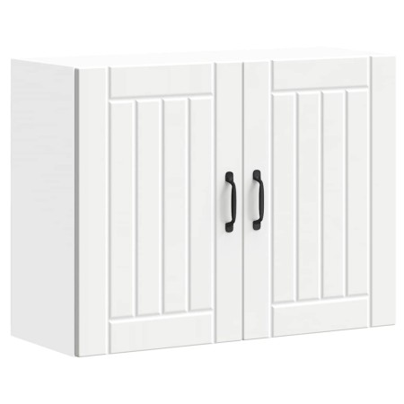 Armario de pared de cocina Lucca madera ingeniería blanca en Armarios de cocina | Comprar online en Foru.es