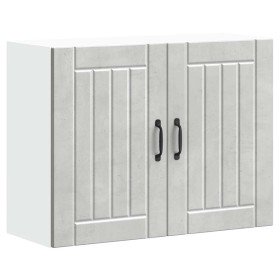 Armario de pared cocina Lucca madera contrachapada gris cemento en Armarios de cocina | Comprar online en Foru.es