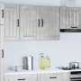 Armario de pared cocina Lucca madera contrachapada gris cemento en Armarios de cocina | Comprar online en Foru.es