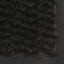 Alfombras entrada rectangulares de nudo 2 uds negro 120x180 cm de vidaXL, Felpudos - Ref: Foro24-3051618, Precio: 112,11 €, D...