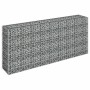 Arriate de gaviones de acero galvanizado 180x30x90 cm en Macetas y jardineras | Comprar online en Foru.es