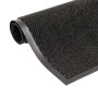 Alfombras de entrada rectangulares de nudo 2 uds negro 60x90 cm de vidaXL, Felpudos - Ref: Foro24-3051606, Precio: 30,61 €, D...