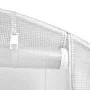 Invernadero con estructura de acero blanco 90 m² 18x5x2,3 m de vidaXL, Invernaderos - Ref: Foro24-3188101, Precio: 948,37 €, ...
