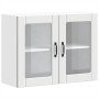 Armario pared cocina puerta de cristal Lucca blanca en Armarios de cocina | Comprar online en Foru.es