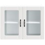 Armario pared cocina puerta de cristal Lucca blanca en Armarios de cocina | Comprar online en Foru.es