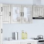 Armario pared cocina puerta de cristal Lucca gris hormigón en Armarios de cocina | Comprar online en Foru.es